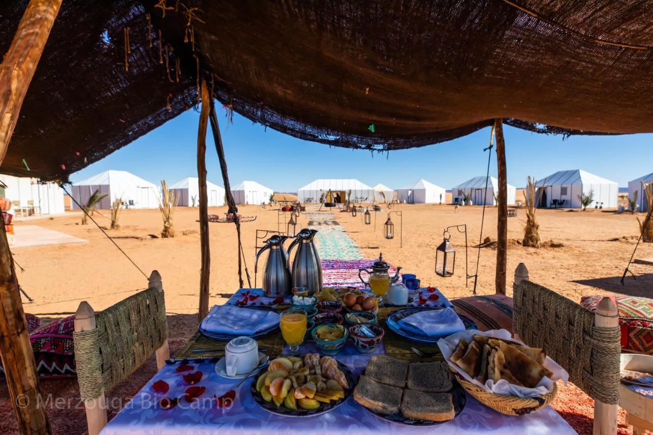 Merzouga Bio Camp Hotell Eksteriør bilde