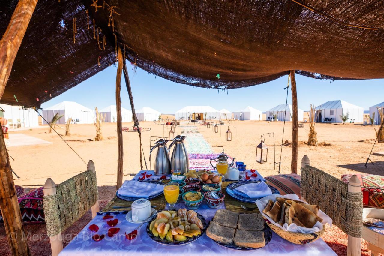 Merzouga Bio Camp Hotell Eksteriør bilde